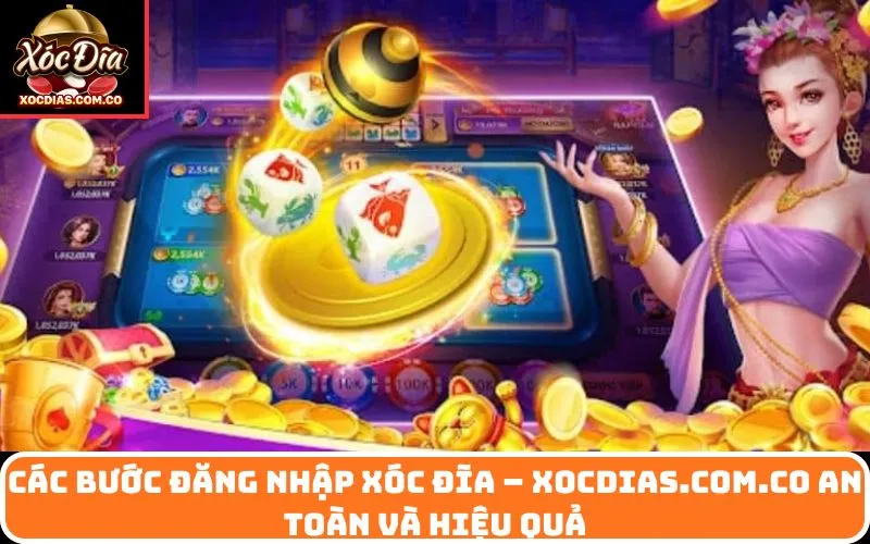 Các bước đăng nhập xóc đĩa – xocdias.com.co an toàn và hiệu quả