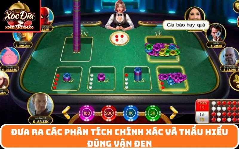 Đưa Ra Các Phân Tích Chính Xác Và Thấu Hiểu Đúng Vận Đen