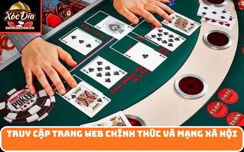 Truy Cập Trang Web Chính Thức và Mạng Xã Hội