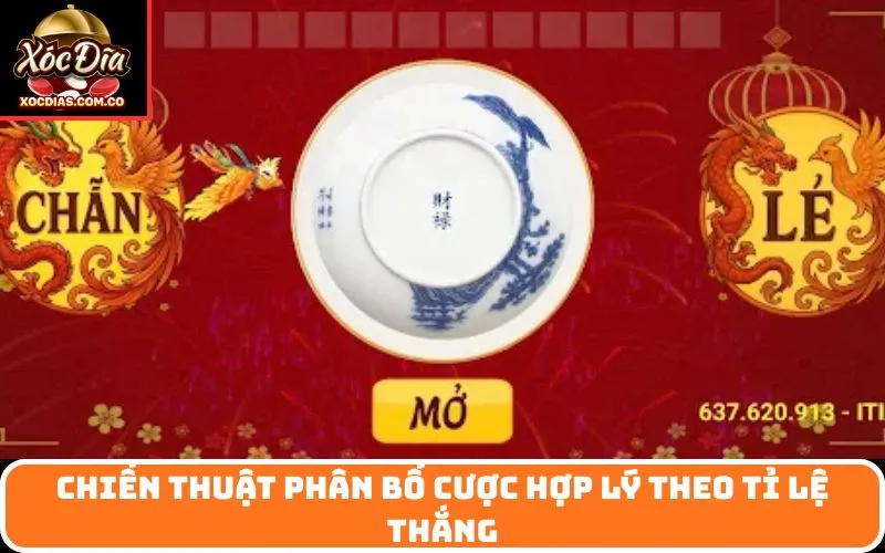 Chiến thuật phân bổ cược hợp lý theo tỉ lệ thắng