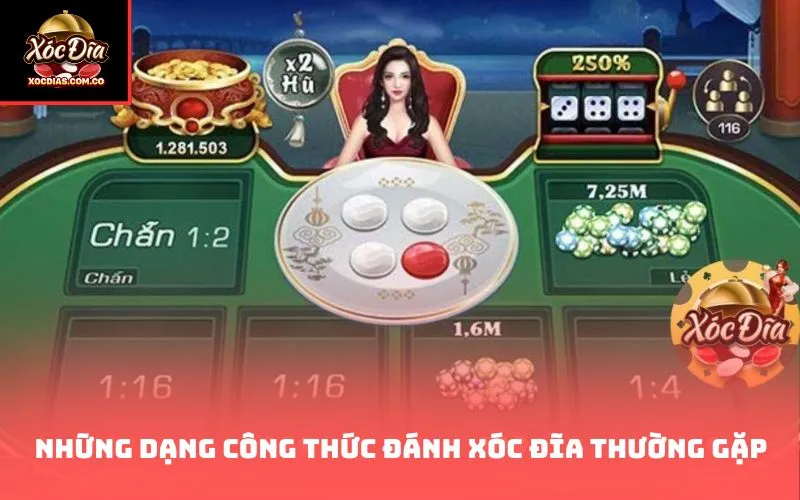 Những dạng công thức đánh xóc đĩa thường gặp